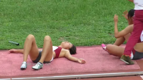 Asian Athletes in Sports Attire