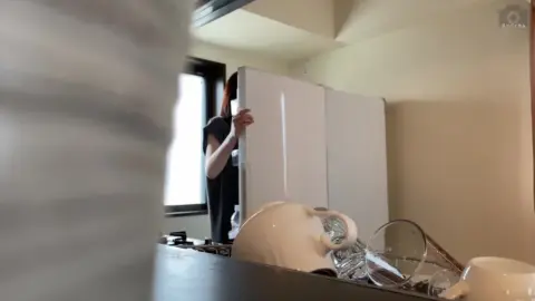 Asian woman in various intimate settings