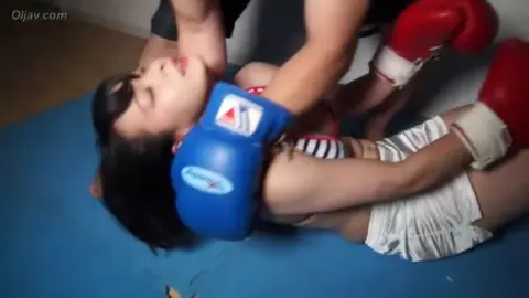 Boxing Couple’s Intimate Sparring Session