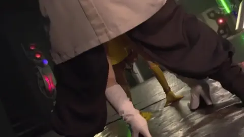 Asian Performers in Erotic Costume Dance