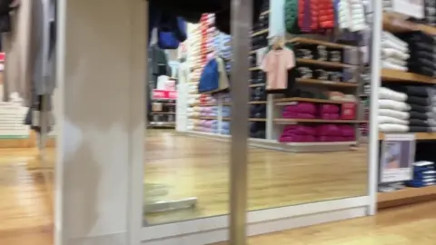 Girl Shopping and Playing