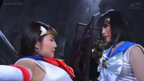 Group of Women in Restraint Scene