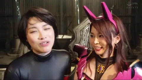 Girls Posing Together