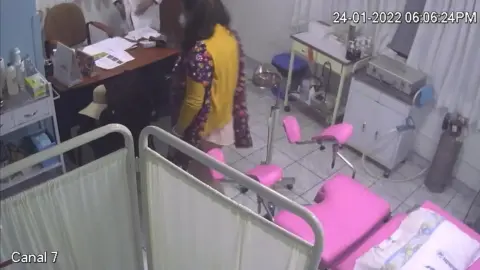 Real Hidden Camera – Gynecological Cabinet 29 Lesbian Sex