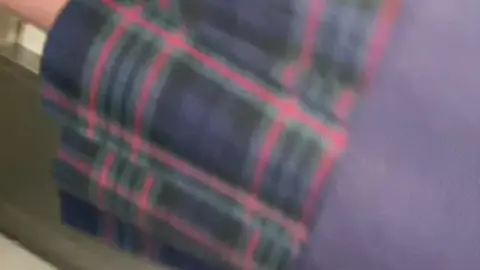 Asian Teen in Plaid Skirt Bathroom Encounter