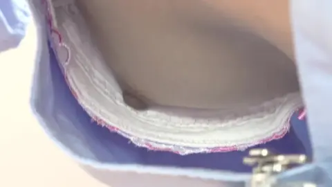 Group of Women Adjusting Clothing