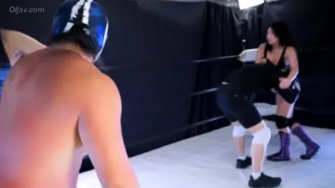 Wrestling Ring Sex Match with Asian Performers