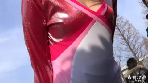 Asian Redhead Outdoor Photoshoot