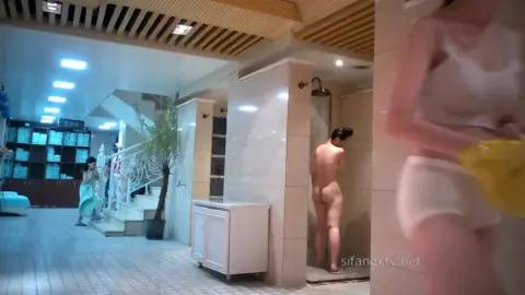 Domestic Baths 49 – Asian Girls Bathing Together