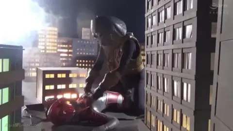 Asian Superheroine Captured by Villain