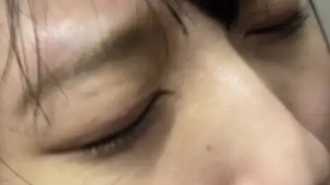 Asian Couple Intimate Moments