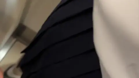 Asian Couple Intimate Bathroom Encounter