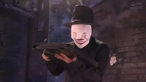 Asian Couple in Cosplay Sex Scene