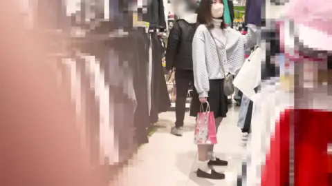Asian Girls Shopping Together