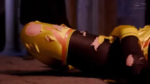 Asian Couple in Bondage Costume