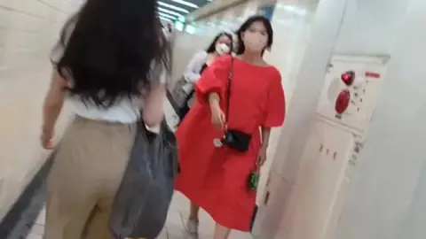 Asian Girl Subway Encounter