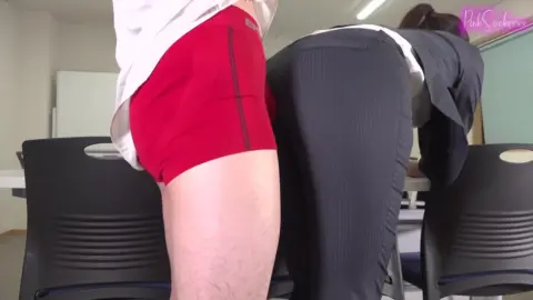 Blonde Office Encounter