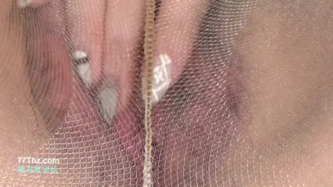 Asian Teen Seduces on Black Leather Couch