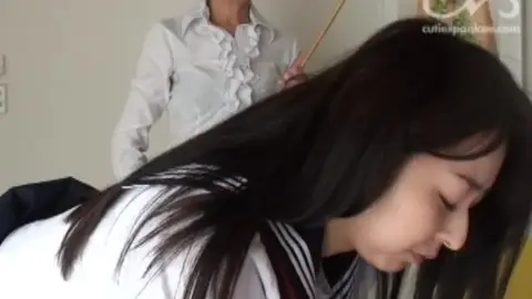 Asian Schoolgirl Spanking