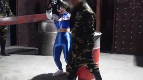 Industrial Setting Fetish with Asian Performers