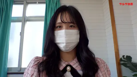 Asian Teen with Long Black Hair in Intimate Moments