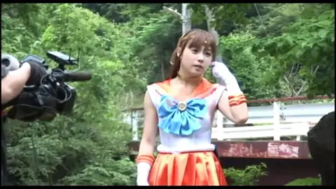 Asian Cosplay Duo Outdoor Photoshoot