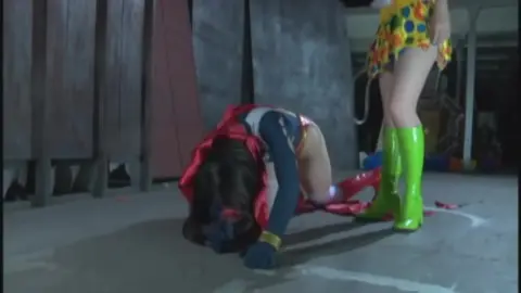 Clown Costume Fetish Scene