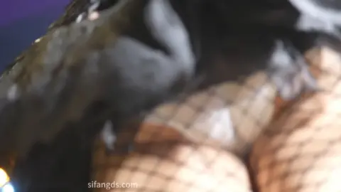 Asian Teen in Fishnet Stockings Outdoor Encounter