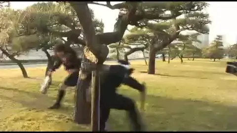 Asian Cosplayers Dance in Public