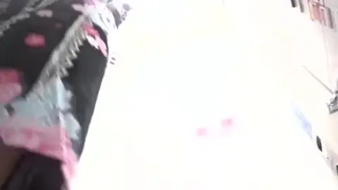 Asian Girl Urinating in Bathroom POV