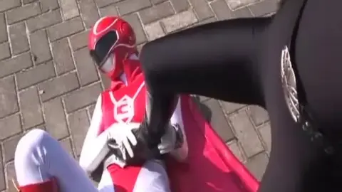 Asian Superhero Cosplay Erotic Encounter