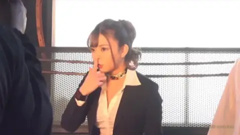 Costumed Models in Various Poses