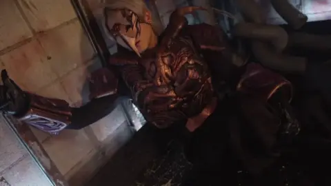 Asian Women in Armor Engage in Ruins