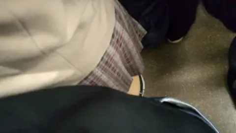 Chikan Seifuku – K0202 Threesome in Elevator