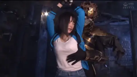 Asian Couple in Costume Indoor Scene