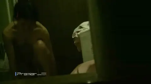 Asian Lesbian Intimacy in Bathroom