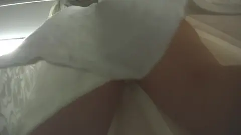 Brunette Masturbates in Bathroom