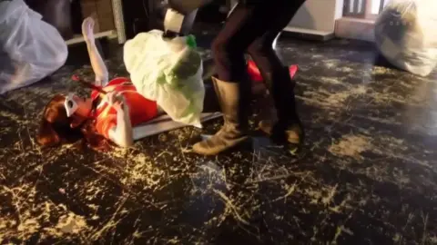 Asian Women Engage in Fights and Lesbian Encounters