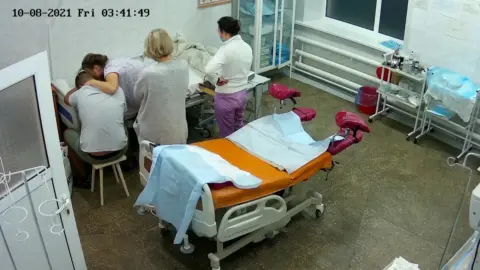 Vaginal Exam Women in Maternity Hospital
