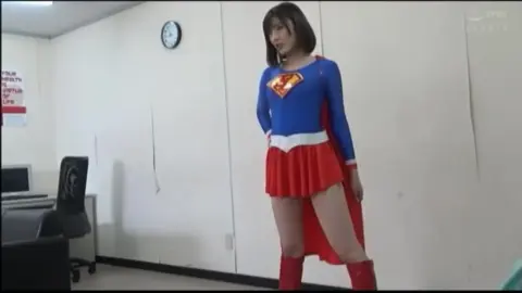 Asian Superheroine in Lingerie