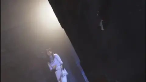 Asian Teen in Costume Outdoor Encounter