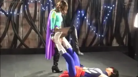 Superhero Costume Fantasy Fight Scene
