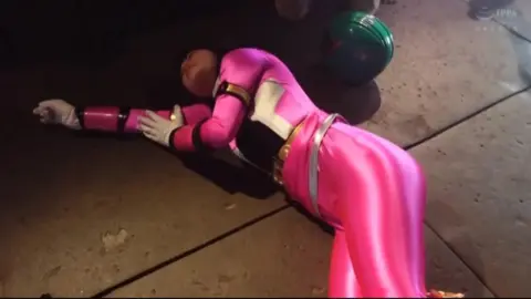 Dark-Haired Woman in Bondage and Intimate Scenes