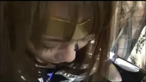 Asian Brunette in Various Indoor Settings