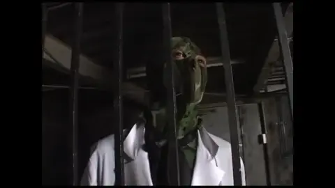 Asian Duo Engage in Fierce Battle in Industrial Setting