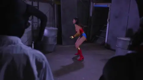 Asian Supergirl Cosplay Erotic Encounter