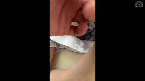 Asian Teen in School Uniform Undresses