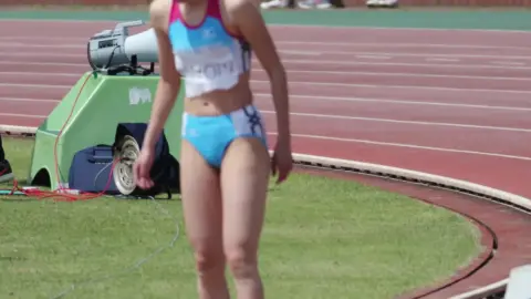 Asian Athletes at the Track