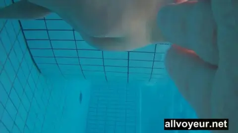 Underwater Voyeur in Sauna Pool 8 – Voyeur Lesbian Fuck