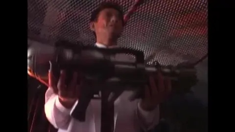 Asian Performers in Erotic Costumes and Masks